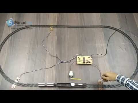 Android Controlled Railway Crossing Gates